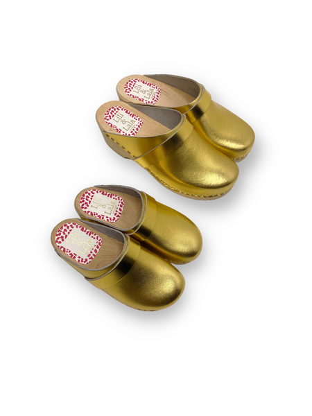 Swedish Clogs Malmö Gold