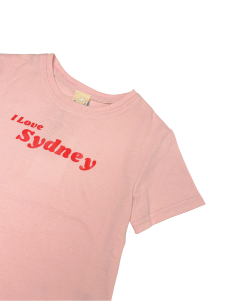I Love Sydney T-Shirt Pink