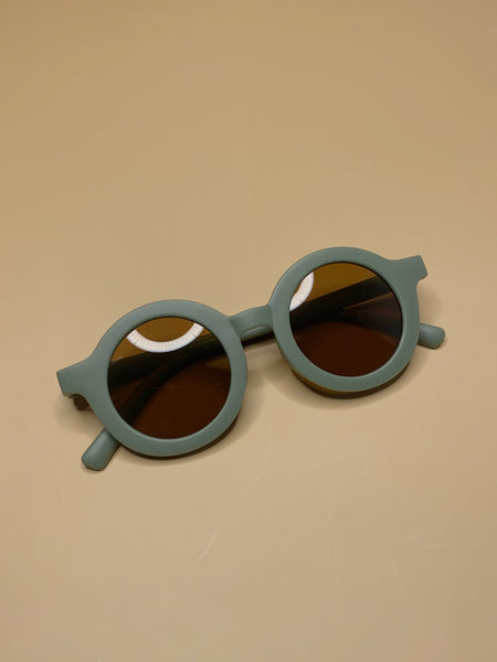 Baby Round Sunglasses Sage
