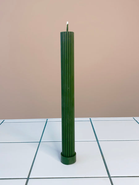 Skinny Pillar Forest Green