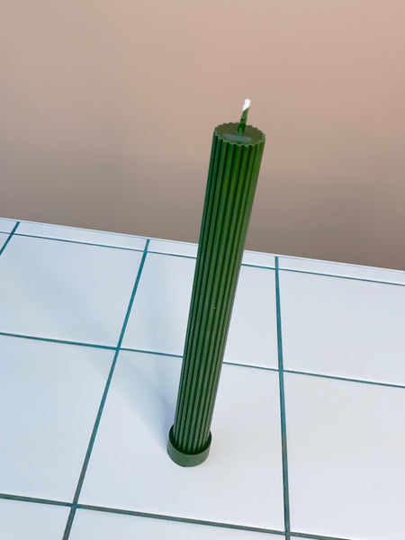 Skinny Pillar Forest Green