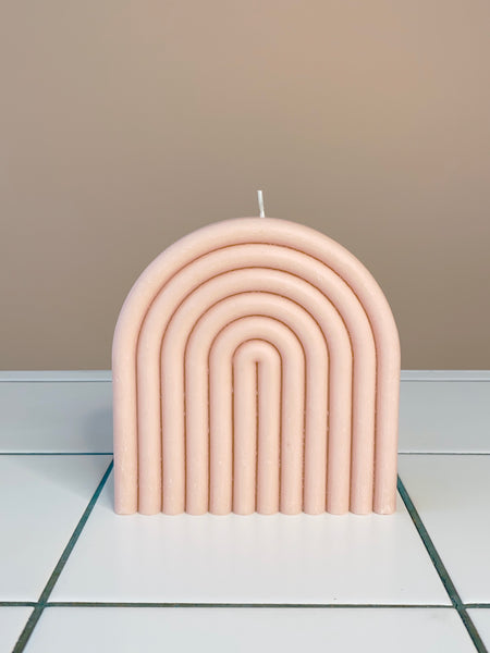 Arch Candle Pink