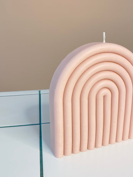 Arch Candle Pink