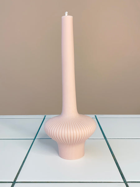 Genie Bottle Candle Pink
