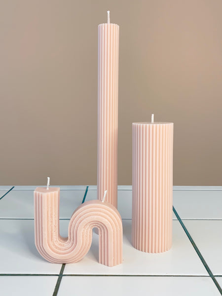 Pillar Candle Pink